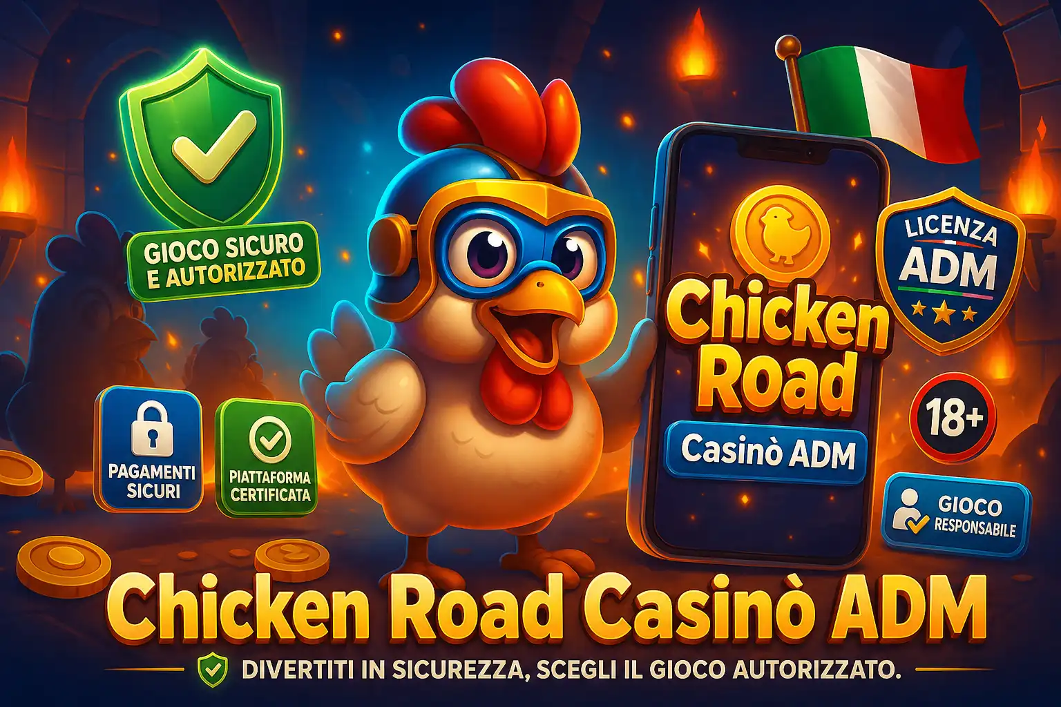 Chicken Road Casinò ADM Con Soldi Veri